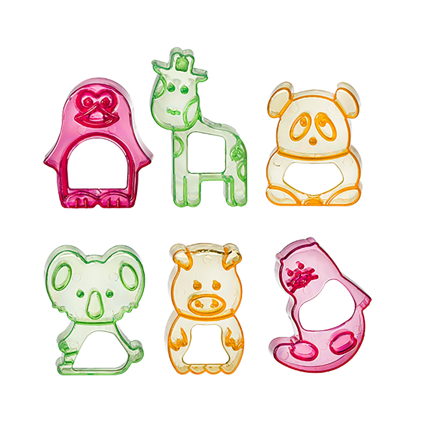 Gondol Animals Biscuit Moulds - 6 pcs