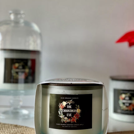 Muse Organic Candles Christmas Eve Candle (Pumpkin, Coconut and Vanilla) (380 g)