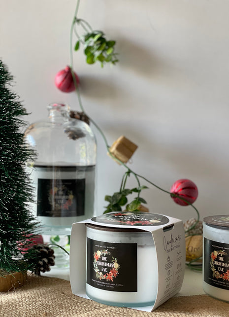 Muse Organic Candles Christmas Eve Candle (Pumpkin, Coconut and Vanilla) (380 g)