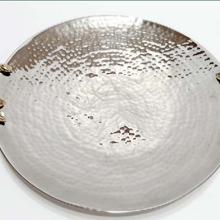 Arze Round leaves plate 37.5 cm