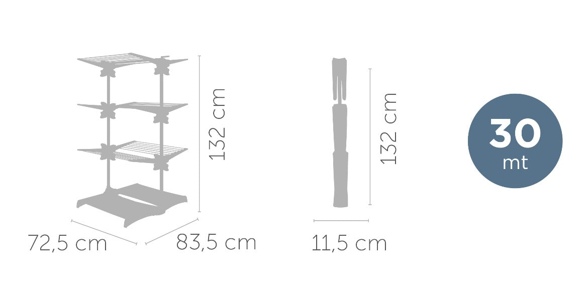 Meliconi Stendimeglio Junior Vertical Airer