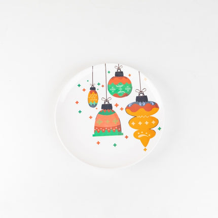 Bright Designs Melamine Dinner Plate (D 26cm)  Ornaments