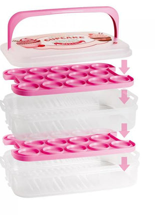 Snips Two Tier Cup Cake Holder - Vintage 14L